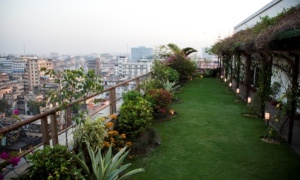 Thapar House Kolkata - Beautiful Terrace Garden